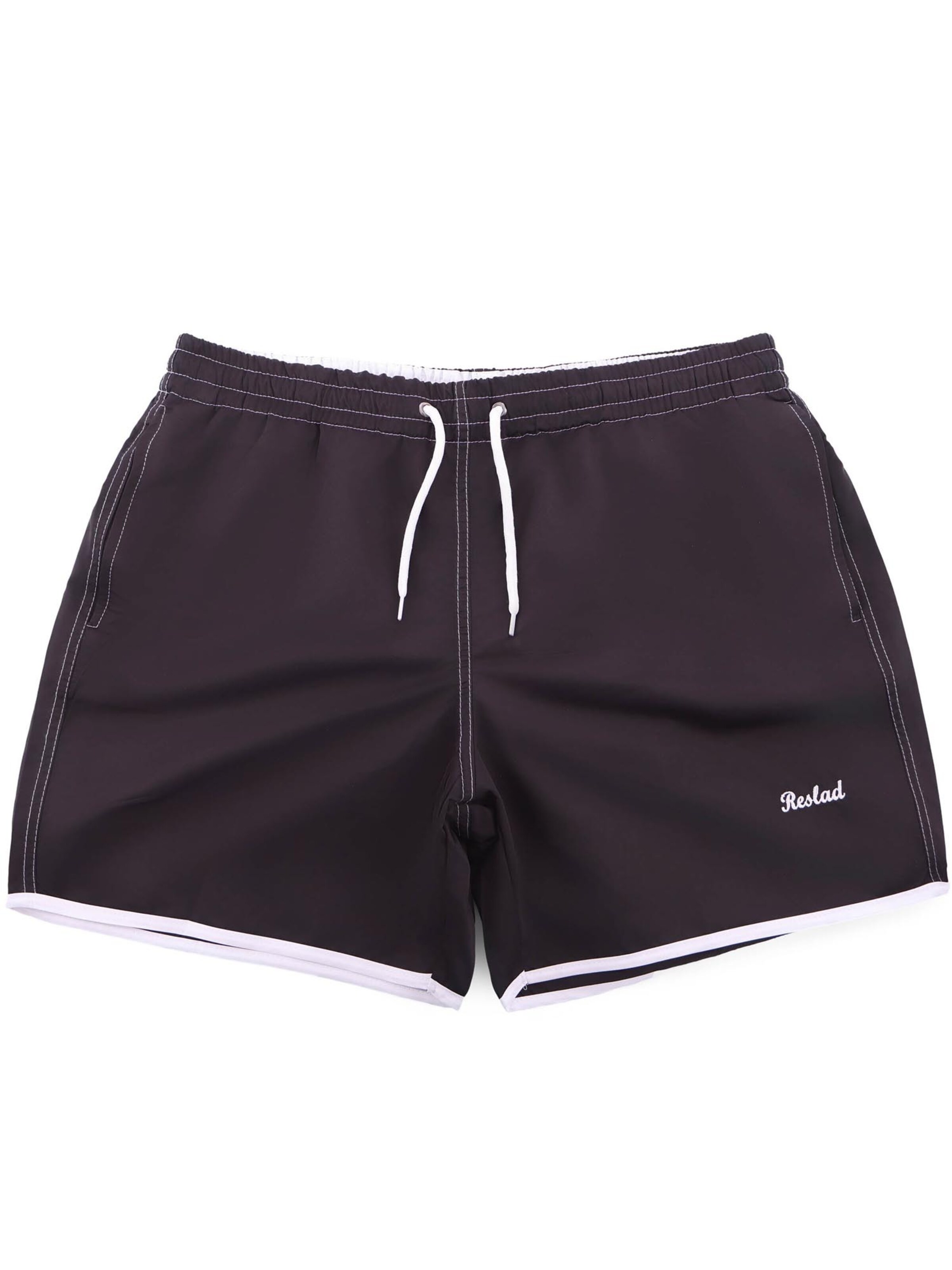 Reslad Board Shorts 'RS5020' in Black: front