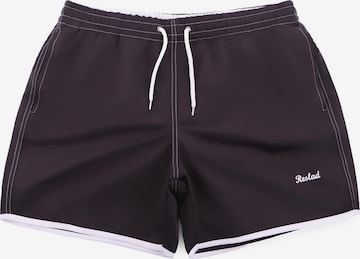 Reslad Board Shorts 'RS5020' in Black: front