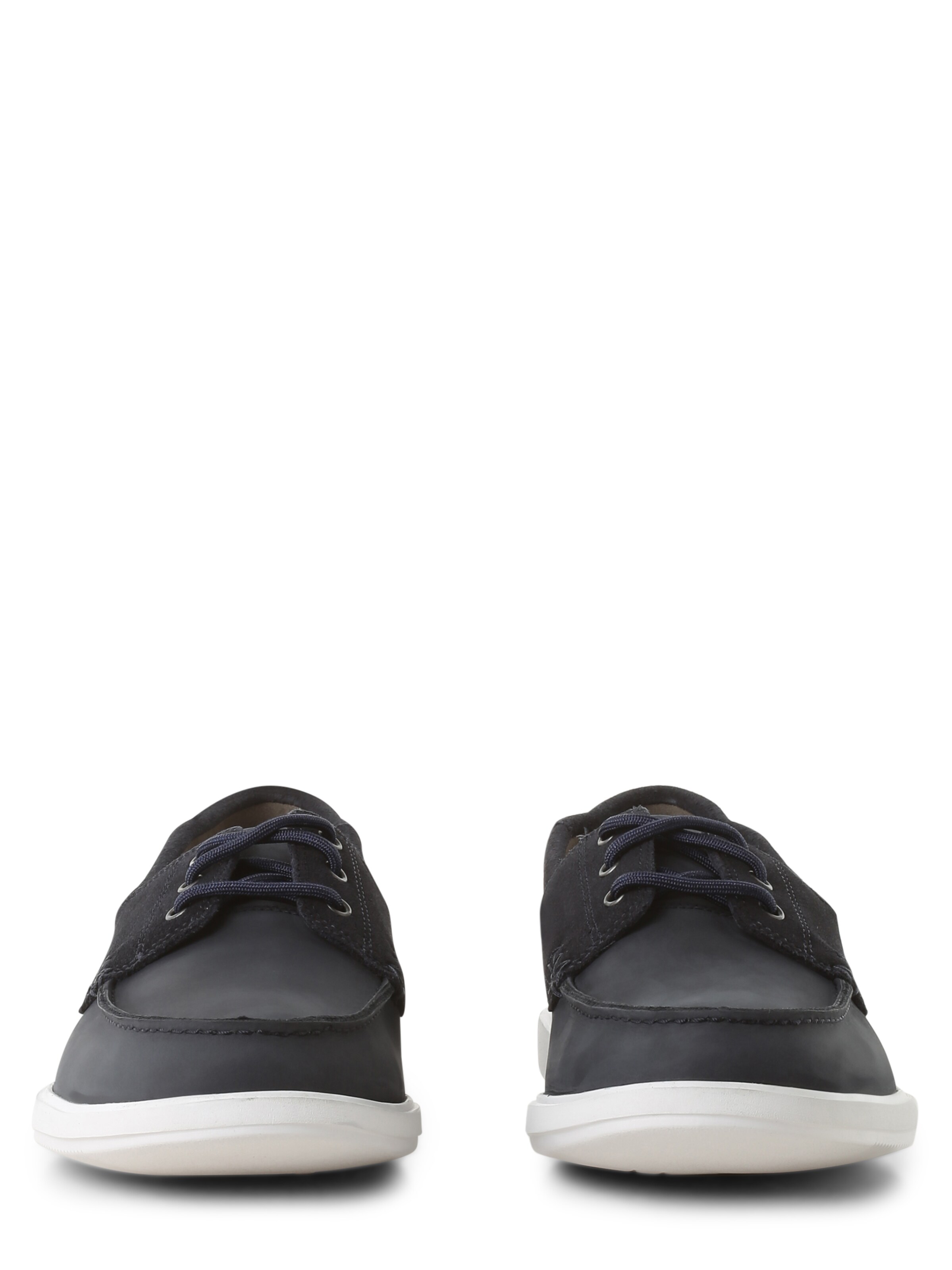 CLARKS Moccasins 'Bratton Boat' in Blue