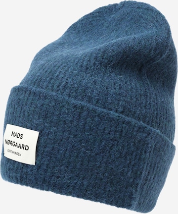 MADS NORGAARD COPENHAGEN Mütze 'Anju' in Blau: predná strana