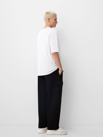 Bershka Loosefit Gargohousut värissä musta