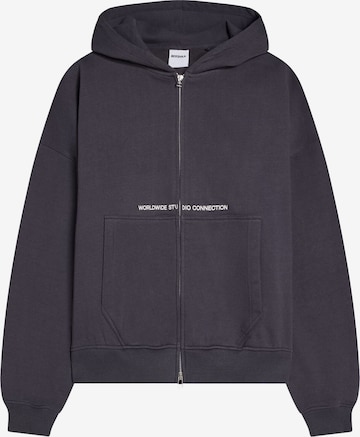 Giacca di felpa di Bershka in blu: frontale