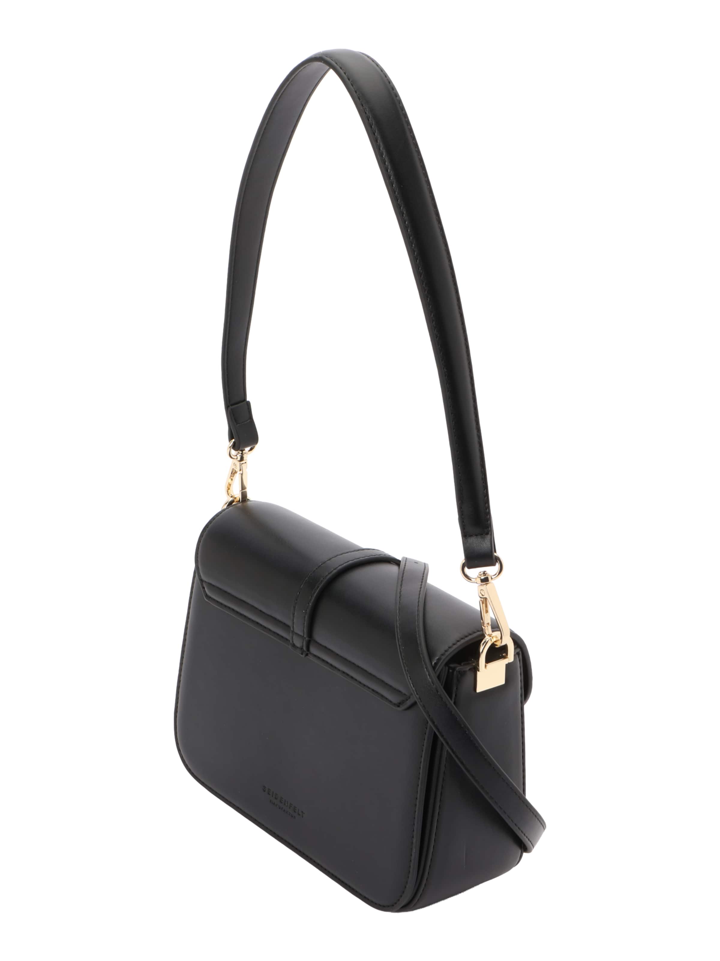 Seidenfelt - Mala de ombro 'Loviisa' em preto