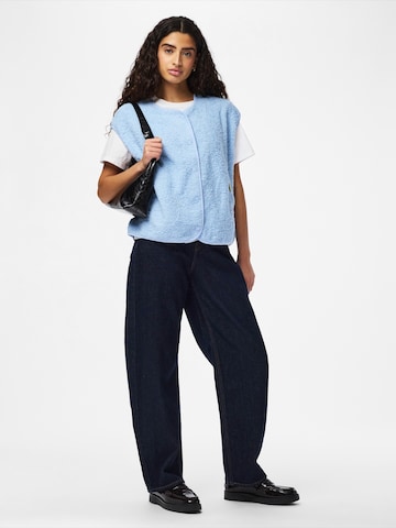 PIECES Vest 'PCKatty' in Blue