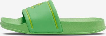 Hummel Beach & Pool Shoes in Green: front