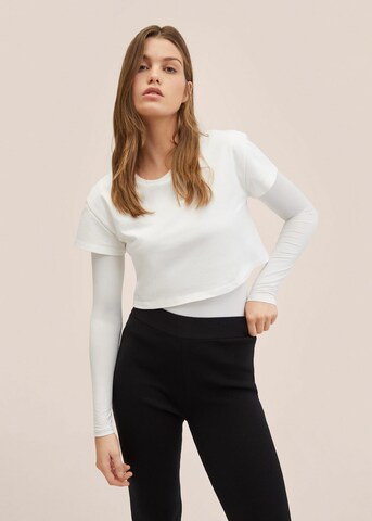 MANGO Shirt 'Siena' in White: front