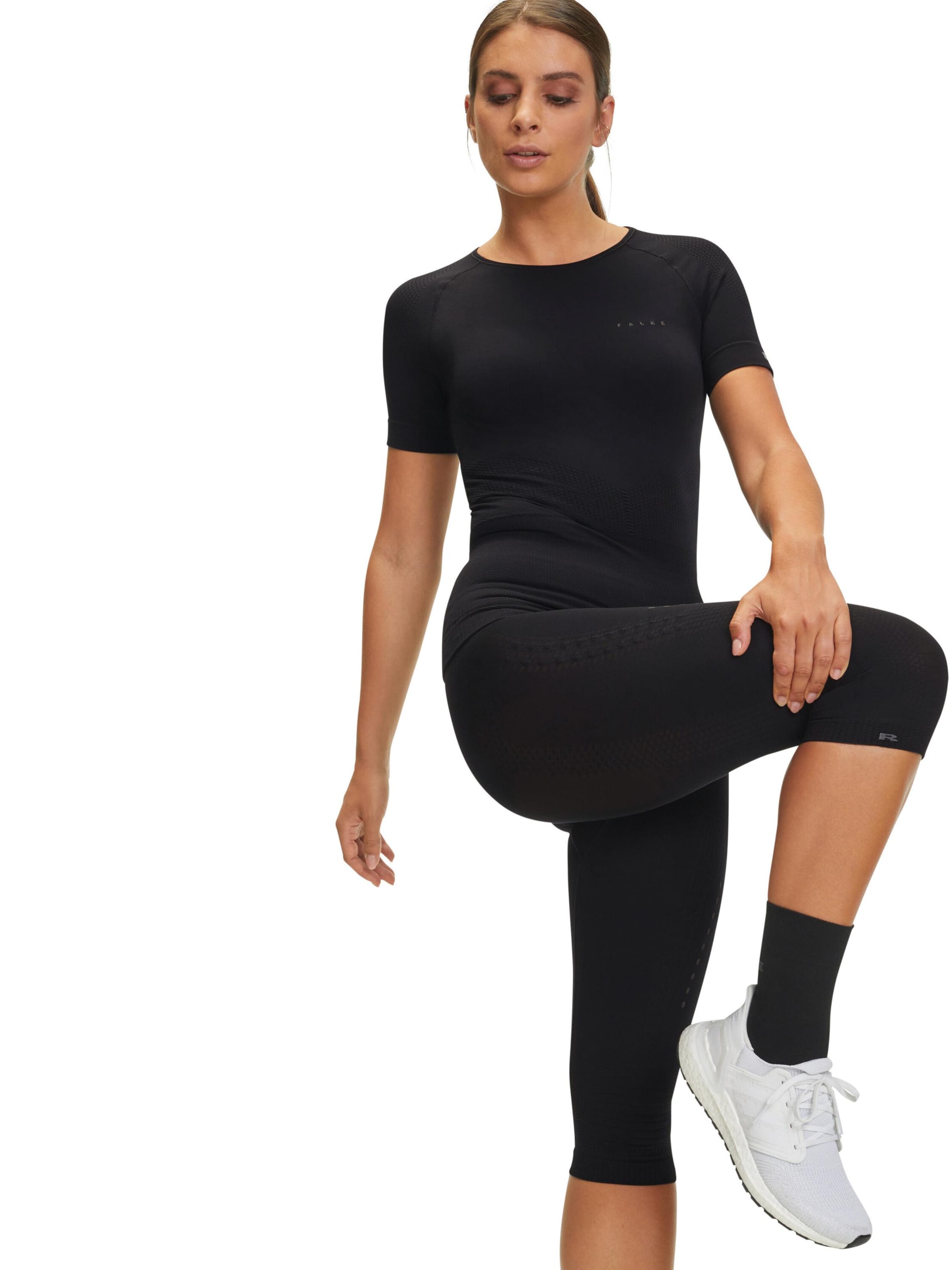 FALKE Strumpfhose 'Impulse Running'‌‌ in Schwarz