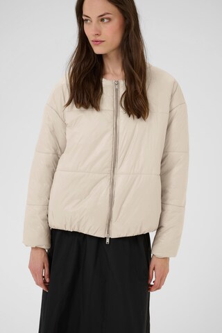 KAREN BY SIMONSEN Between-season jacket 'KBDemi' in White: front