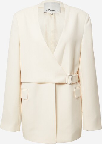 Blazer di 3.1 Phillip Lim in bianco: frontale