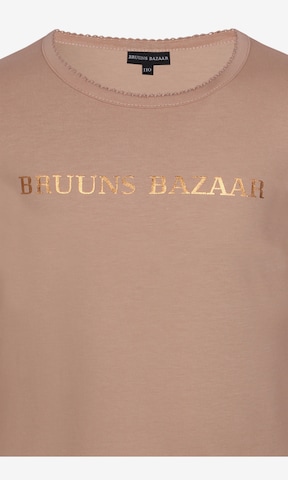 Bruuns Bazaar Kids Skjorte 'Marie Louise' i beige