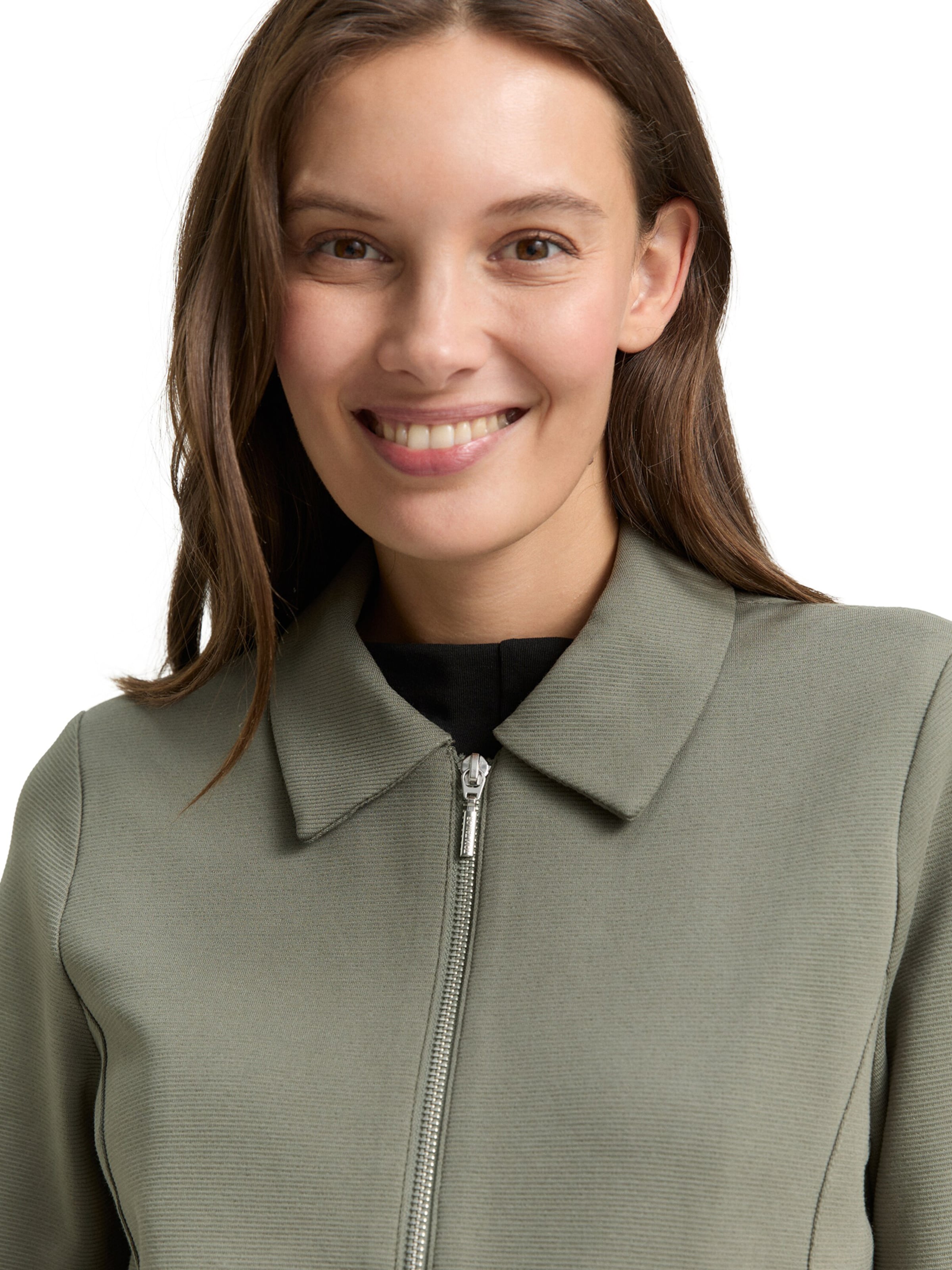 TOM TAILOR Between-season jacket in Green