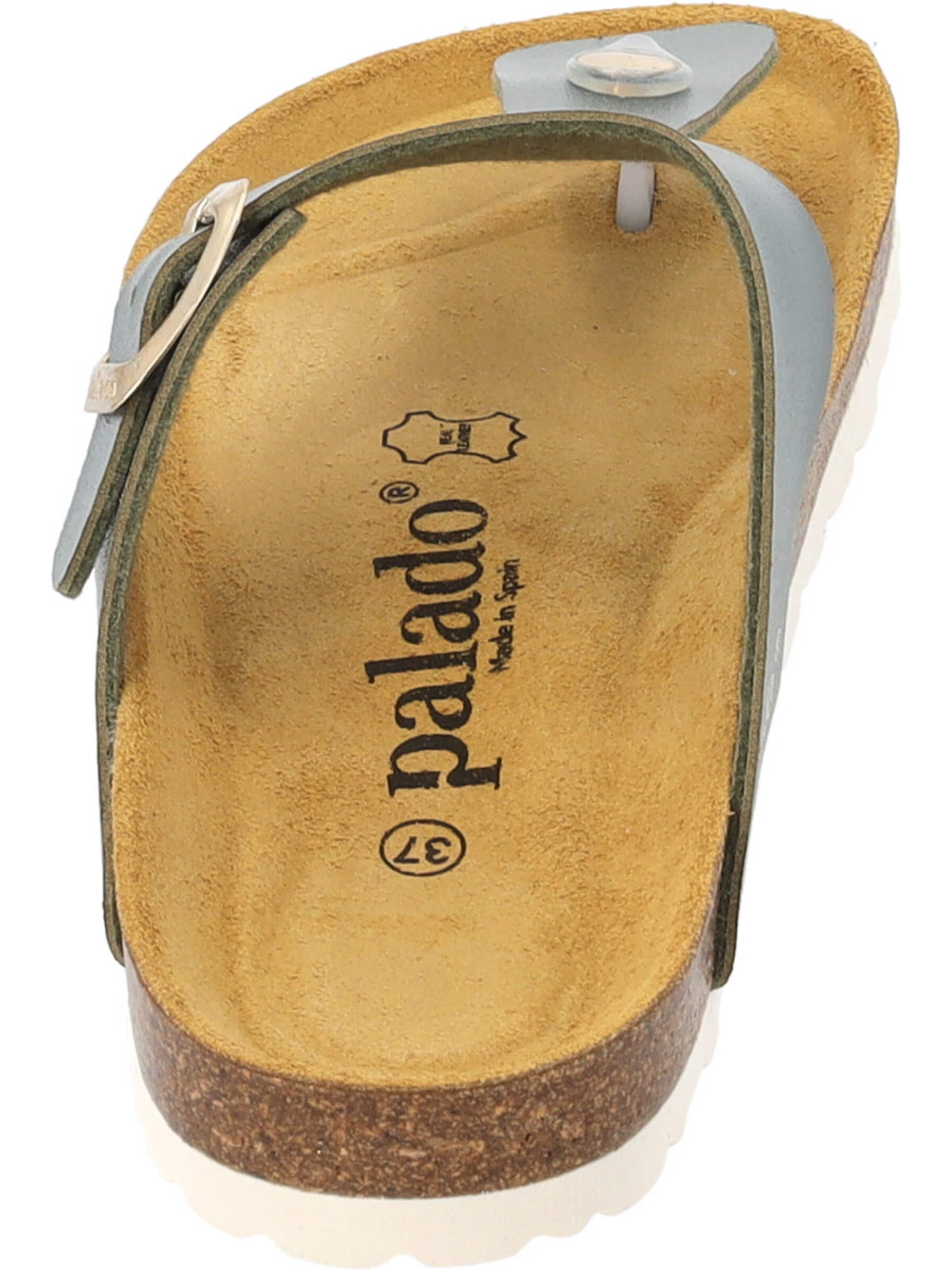 Palado Teenslipper 'Kos Metallic' in Groen