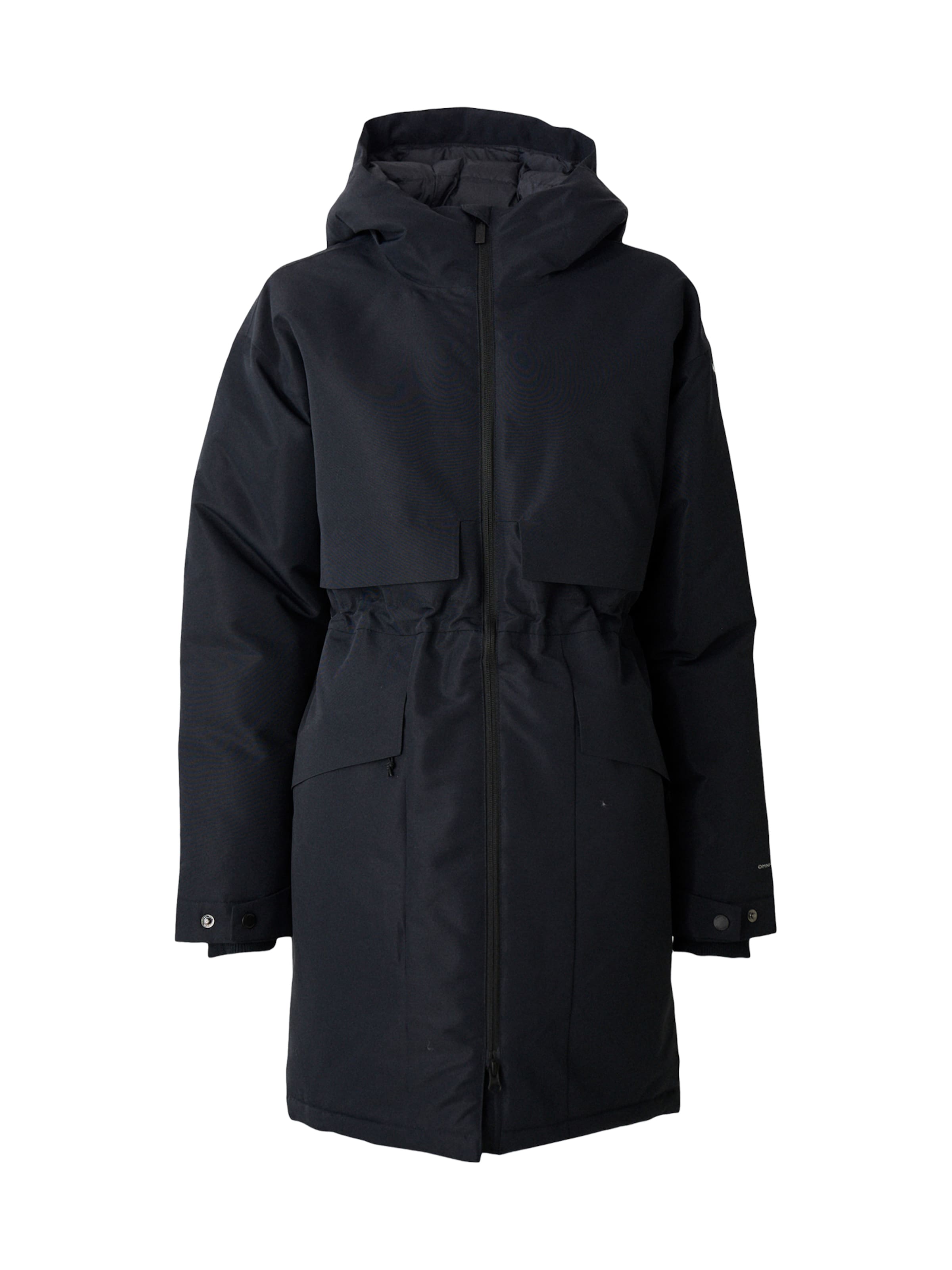 juoda COLUMBIA Laisvalaikio striukė 'Juniper Ridge III Down': priekis