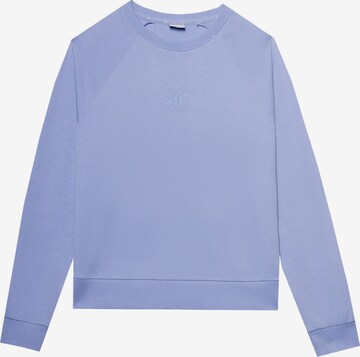 4F Sportief sweatshirt in Blauw: voorkant