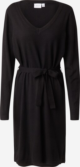 VILA Robes en maille en noir, Vue avec produit