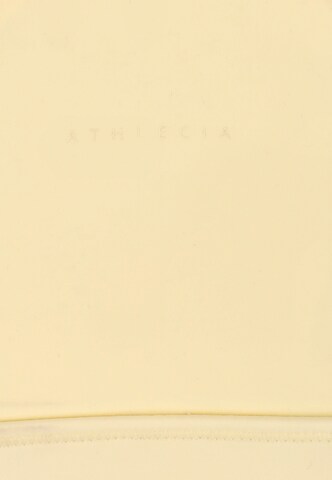 Athlecia Low Support Sport-BH 'Blossom' in Gelb