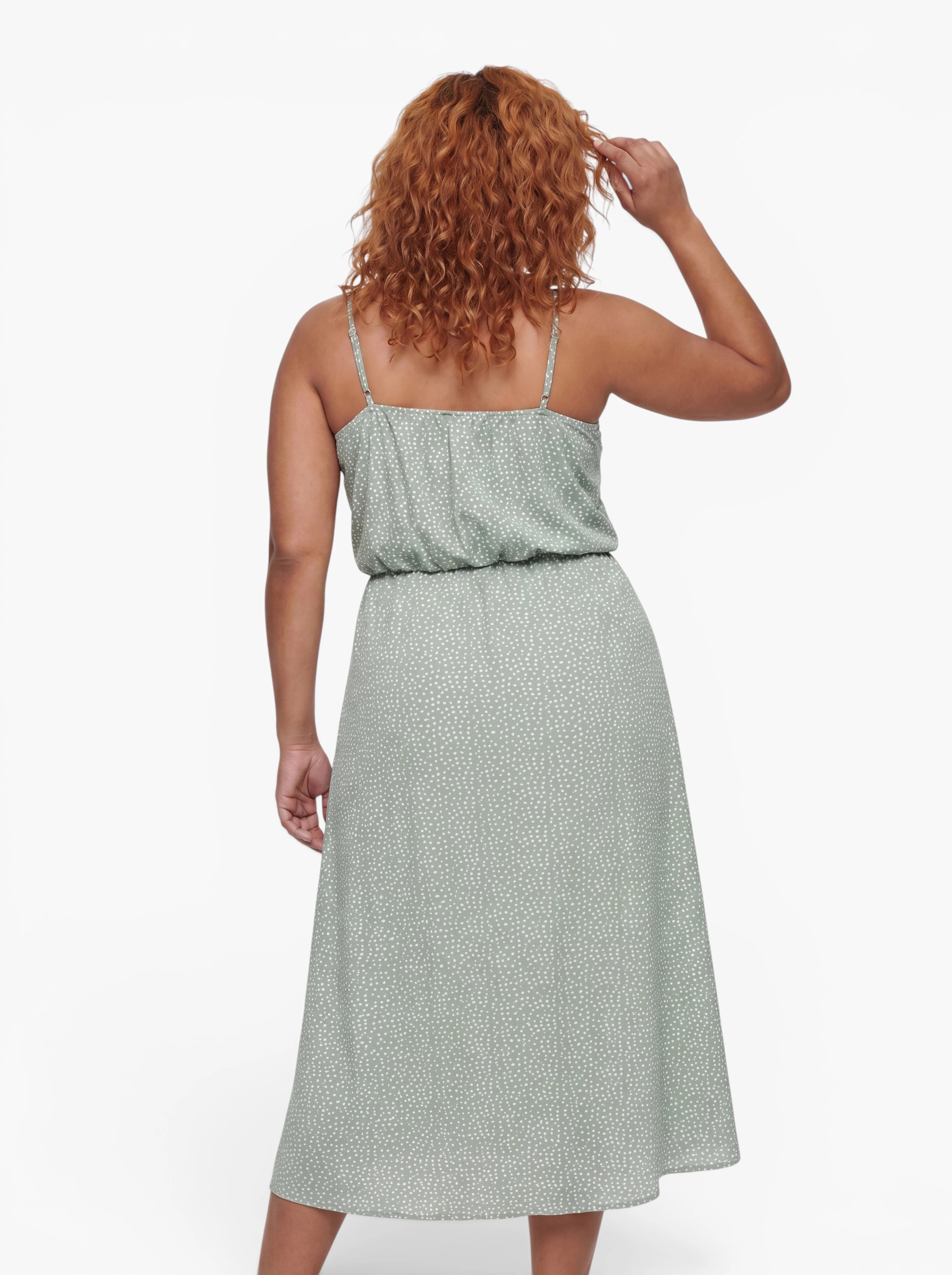 ONLY Carmakoma - Vestido 'CARWinner' em verde