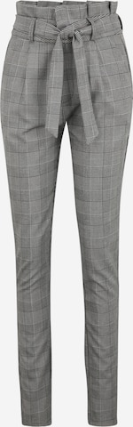 Vero Moda Tall Slimfit Kalhoty se sklady v pase 'EVA' – šedá: přední strana
