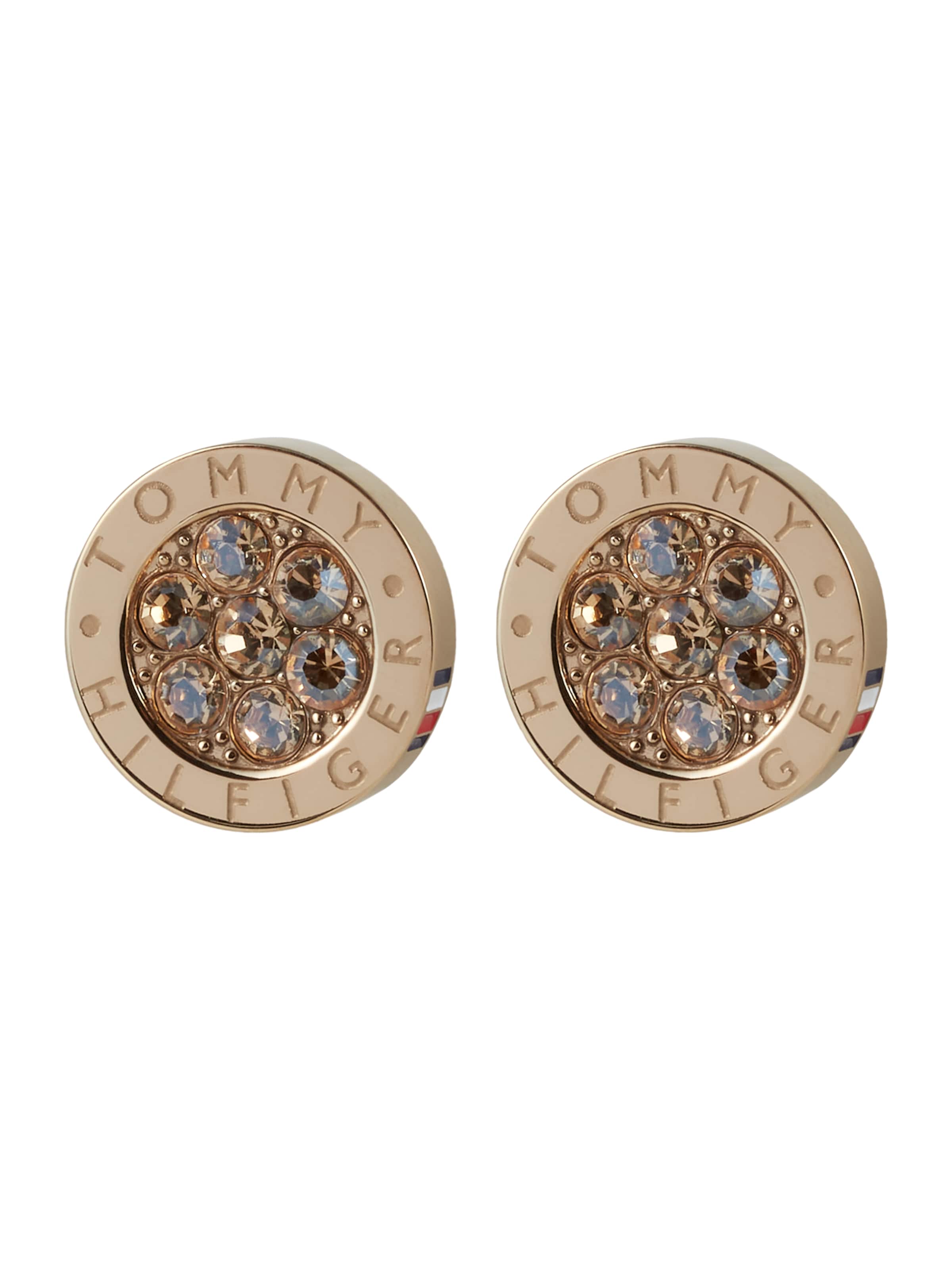 TOMMY HILFIGER Fülbevalók - arany: elől