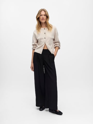Wide Leg Pantalon à pince 'YUI' OBJECT en noir