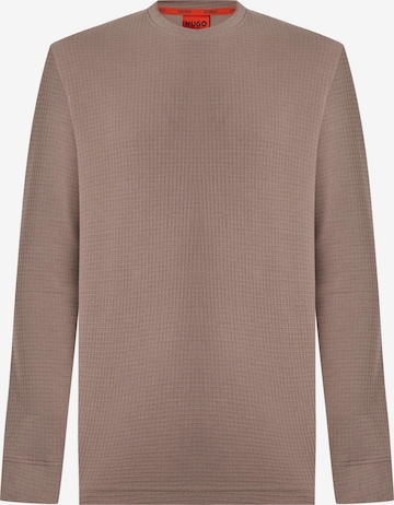 HUGO Schlafshirt 'Austin' in Braun: Vorderseite