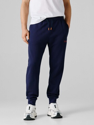 Red Bull Racing x Pepe Jeans Regular Trousers 'RBR Essential' in Blue: front