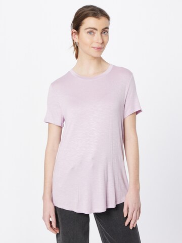 GAP Shirt in Lila: voorkant