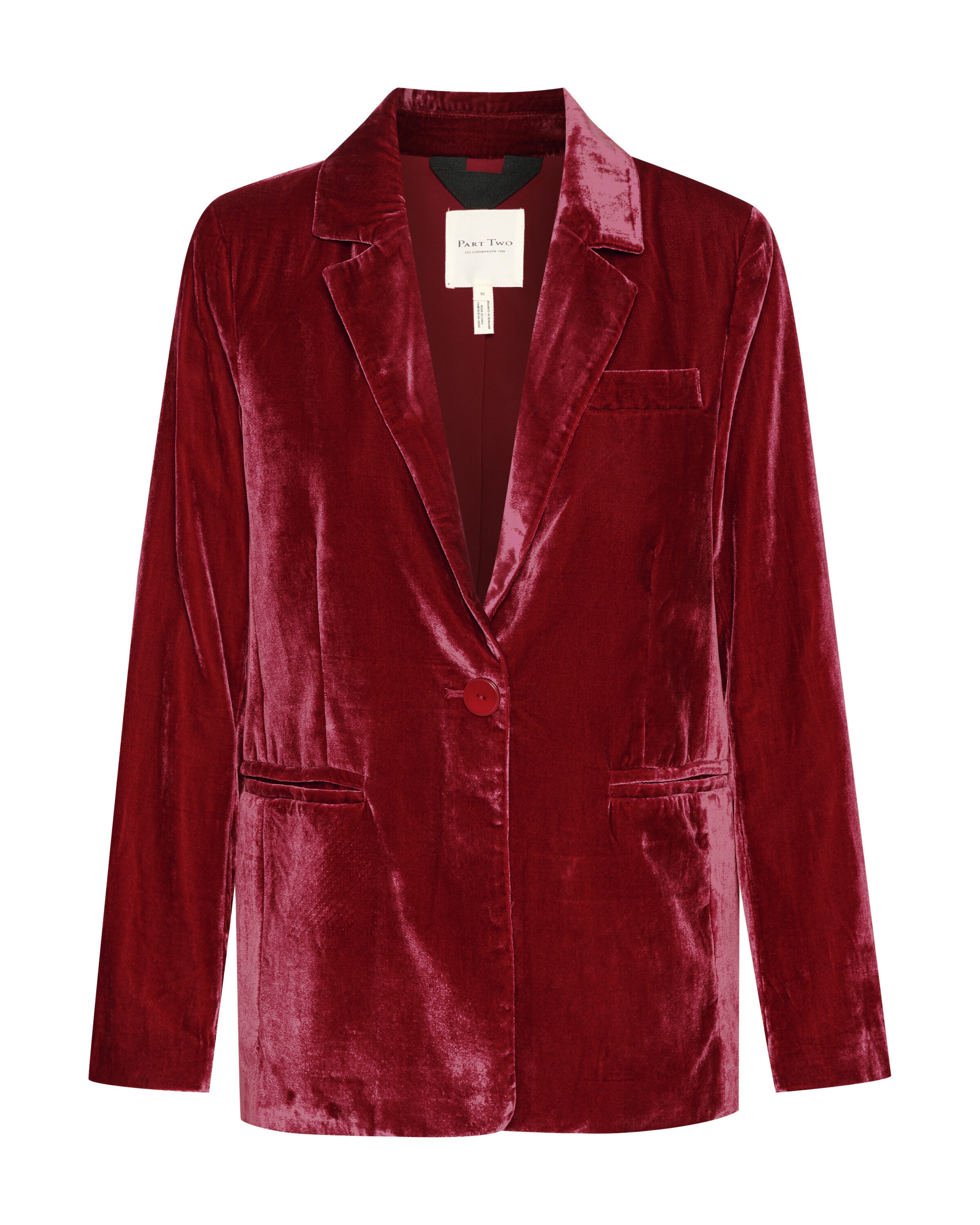 Part Two Blazer 'Loretta' in Red: front