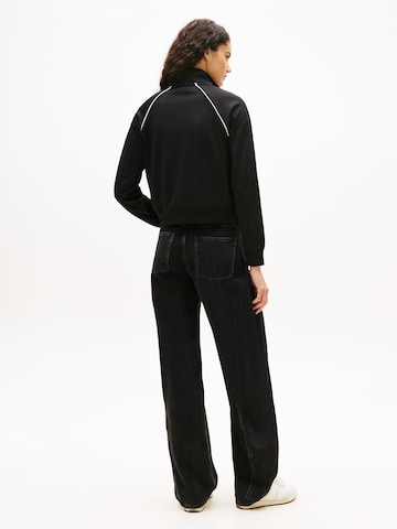 Tommy Jeans Sweatjacke in Schwarz