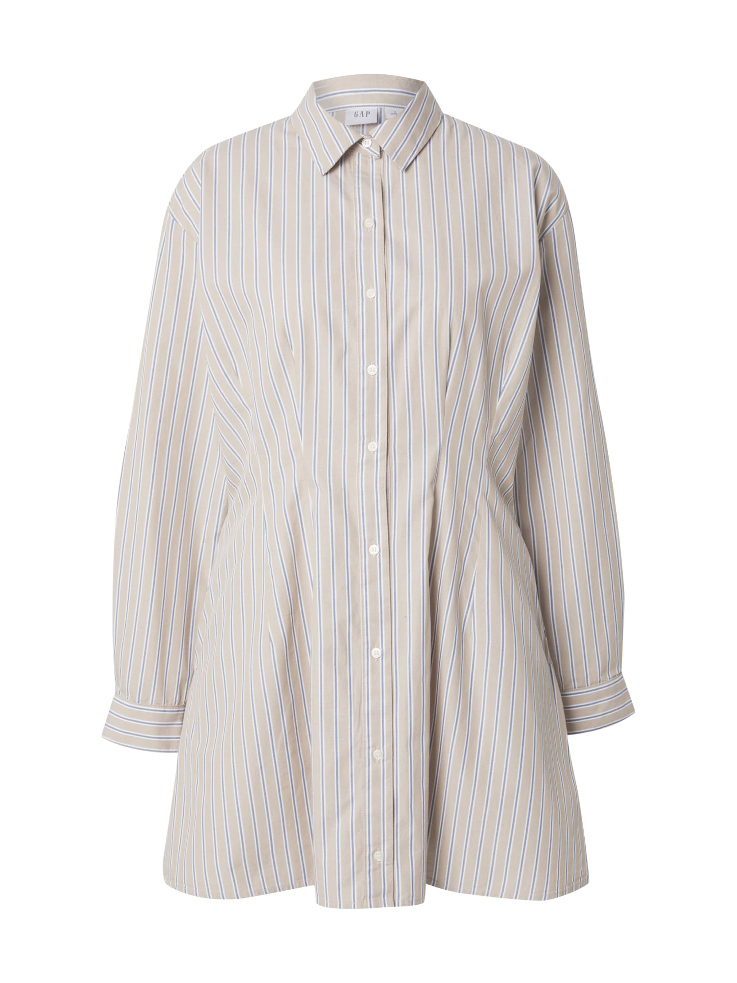 GAP Košeľové šaty - Béžová: predná strana