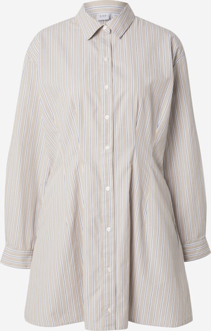 GAPKošulja haljina - bež boja: prednji dio