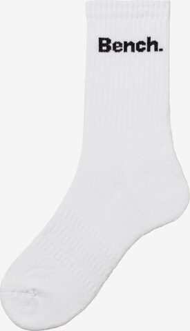 BENCH Athletic Socks in White