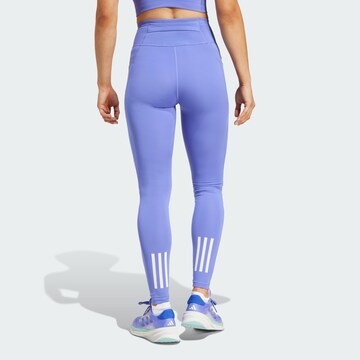 ADIDAS PERFORMANCE Skinny Sportbroek 'Own The Run' in Lila