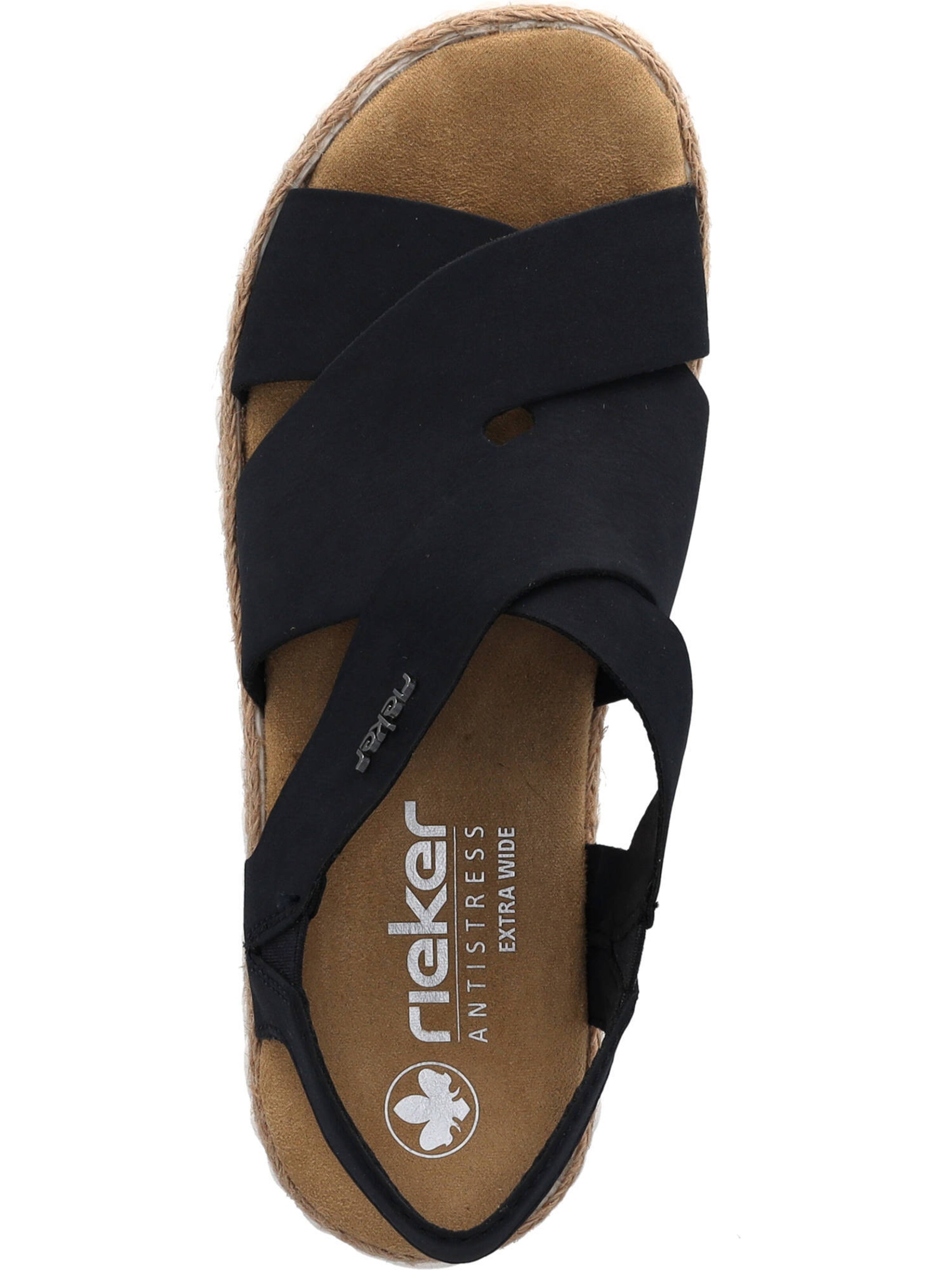 Rieker Sandals '69264' in Black