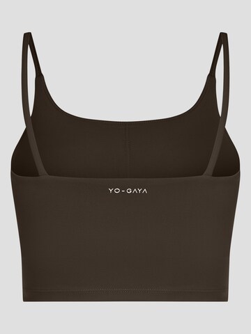 YO-GAYA Bustier Sport bh in Bruin
