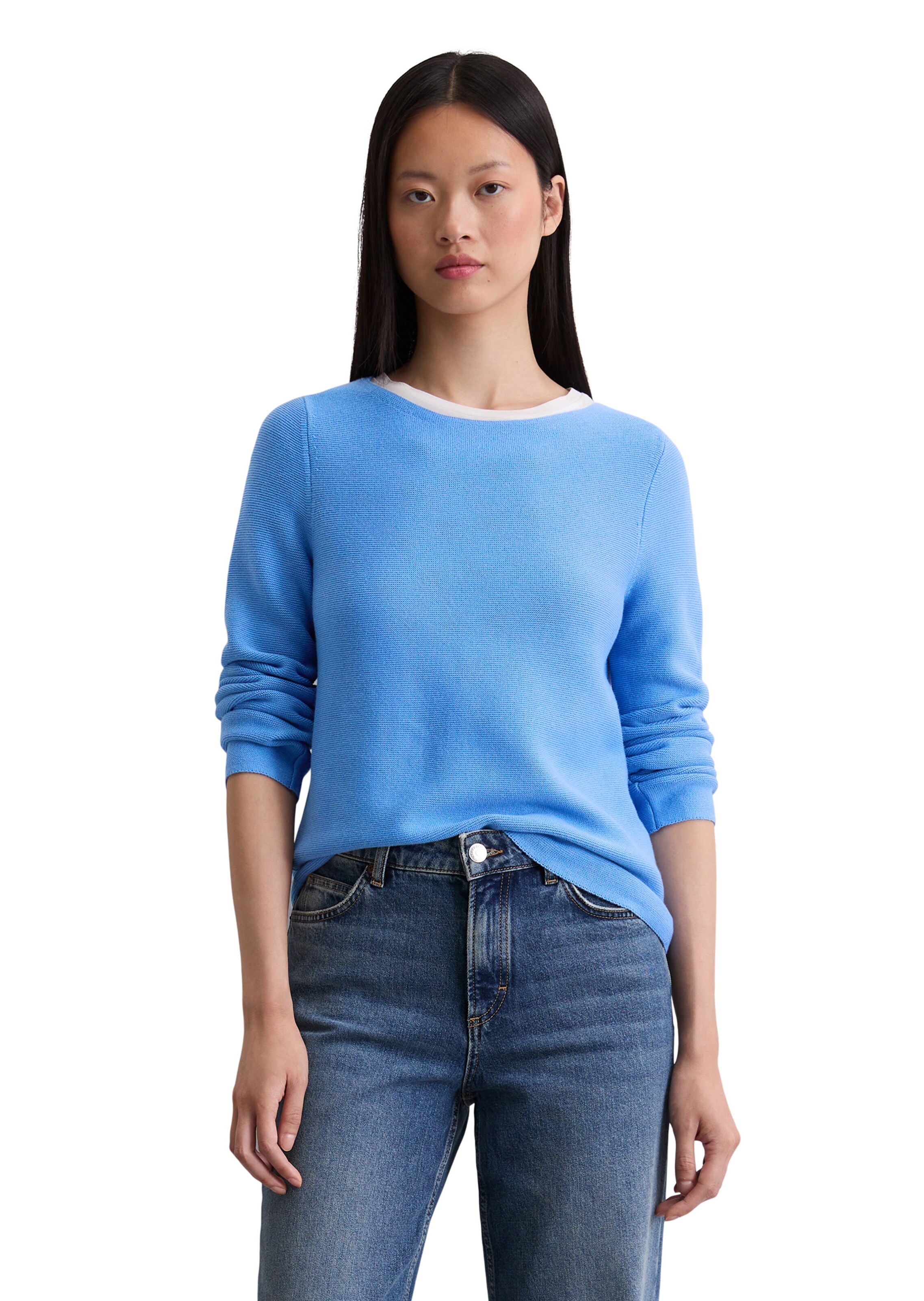 Marc O'Polo Pullover in Blau: Vorderseite