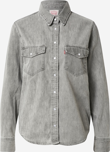 LEVI'S ® Chemisier 'Iconic Western' en gris denim, Vue avec produit