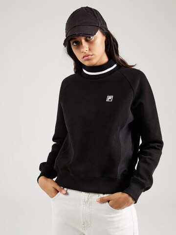 FILA Sweatshirt 'BIALYSTOK' in Black: front