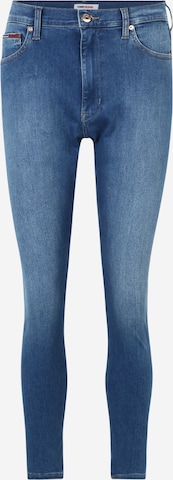 Tommy Jeans Skinny Jeans 'Sylvia' i blå: forside