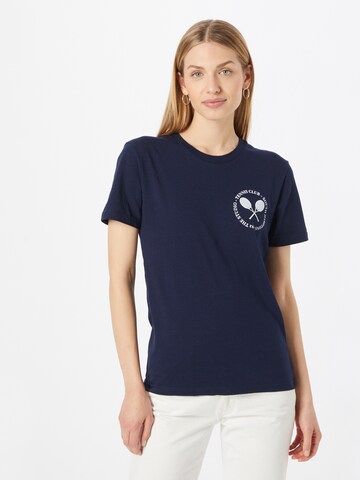 92 The Studio Shirt in Blauw: voorkant