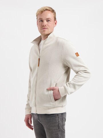 MGO Fleece jas 'Kay' in Beige: voorkant