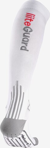 liiteGuard Athletic Socks 'Shin-Tech' in White