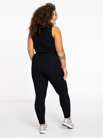 YOEK Slimfit Leggings in Zwart