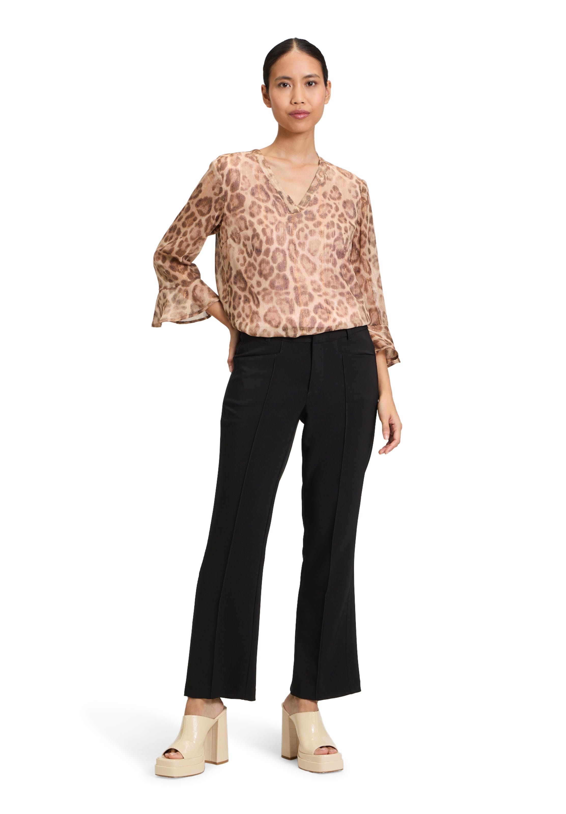 Camicia da donna di Cartoon in beige