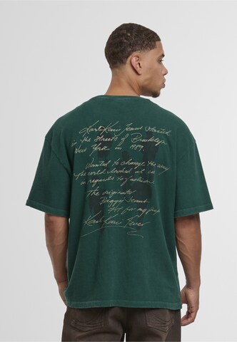 T-Shirt Karl Kani en vert : devant
