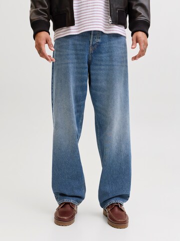 Loosefit Jean 'JJIEDDIE JJORIGINAL' JACK & JONES en bleu : devant