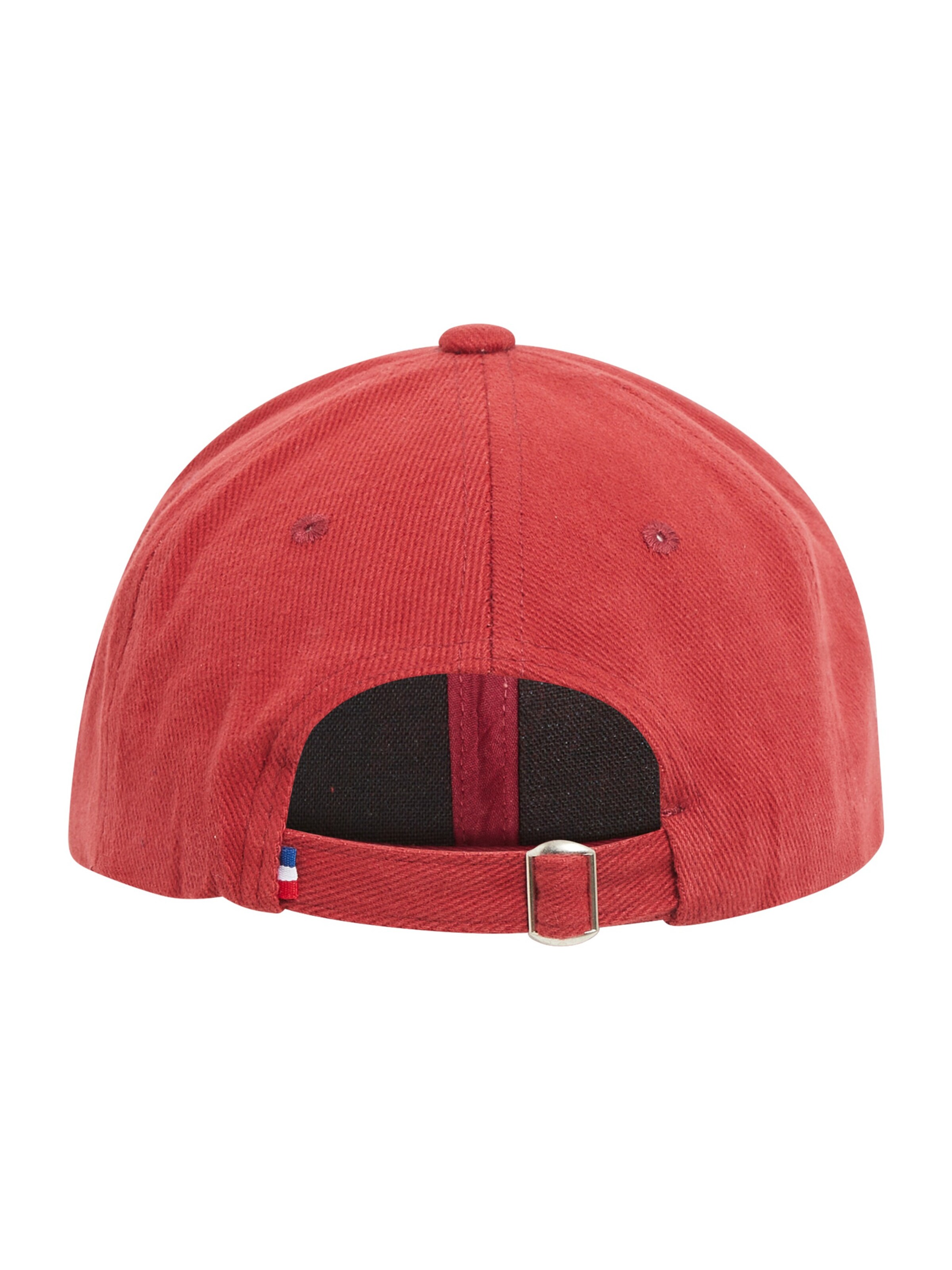 Casquette 'Bordeaux Cap – Organic Cotton, Made in France' ERVERTE Paris en rouge