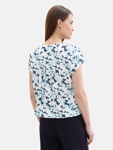 TOM TAILOR Bluse in Blau