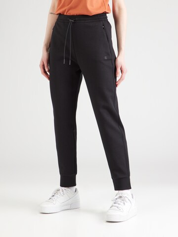 regular Pantaloni di Champion Authentic Athletic Apparel in nero: frontale