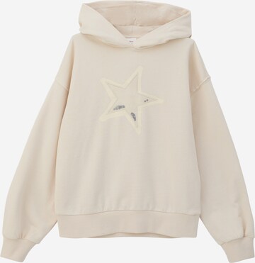 Sweatshirt Ecru ABOUT s.Oliver in YOU |